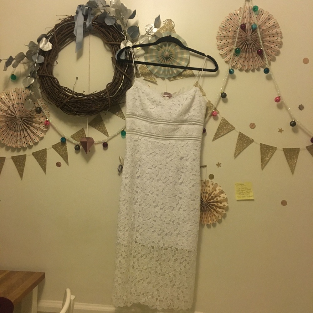 White dress